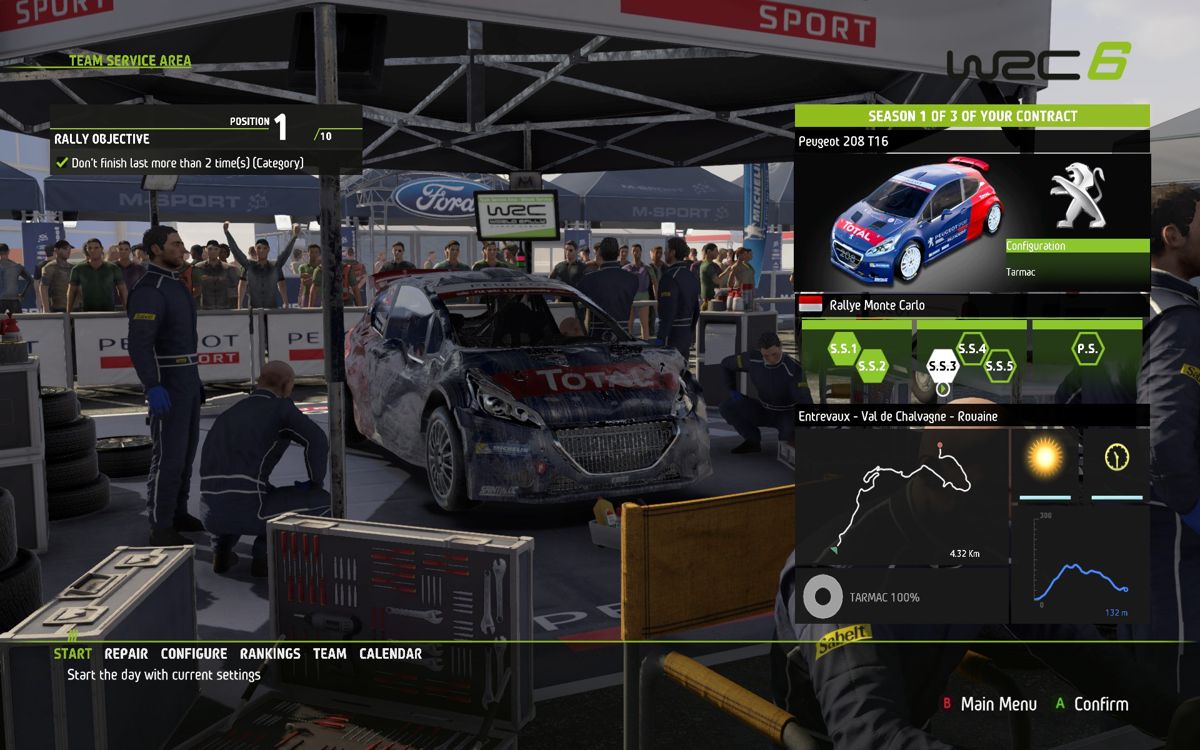 WRC 6 screenshot 2 for Playstation 4